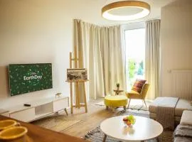 Priestranný útulný 2-izbový apartmán v centre Trnavy