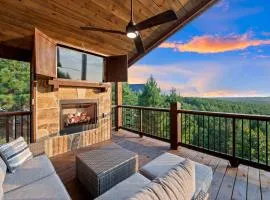 Spa Game Room Sunset Views 5BR Cabin