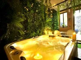 Majorelle blue SPA retreat