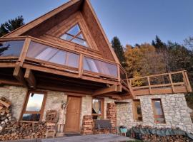 le chalet pointu de capucine, מלון בבור-סן-מוריס