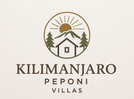 Kilimanjaro Peponi Villas, hotel a Msaranga