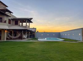 Casa Angatu Mansão paradisíaca no Preá, hotel i Cruz