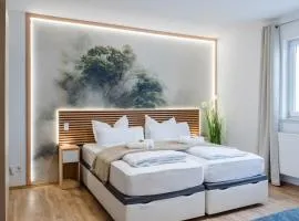 YAYstay - "Forest" I 65m2 I Bahnhof I Balkon I TV I Kaffee I Waschmaschine I Trockner