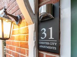 Chester City Apartments with free parking, hotel a Chester