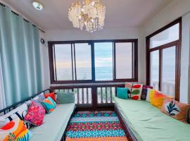 Villa Roco Private Beachfront Villa at Elyu, hotel em Bacnotan