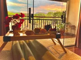 Claruá Chalés - Loft Caju - Romântico & Charmoso em Cavalcante Chap dos Veadeiros