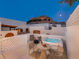 Kantouni Lindos ELEGANT APARTMENT, Hotel in Lindos