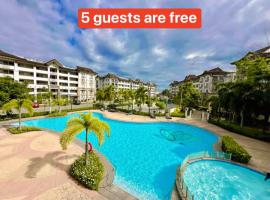 Ecowest Condo beside SM Mall, acomoda&ccedil;&atilde;o com cozinha em Davao