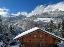 Petit cocon indépendant, vue montagne, proche aravis, lac, hotel v destinácii Les Clefs