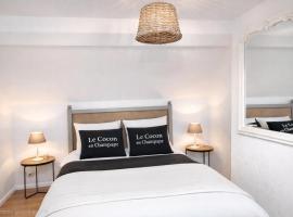 Le Cocon à Ay-Champagne Escapade romantique & dégustation de Champagne, hôtel à Ay