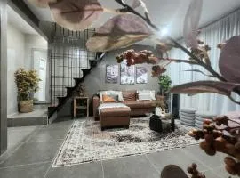 Semi-industrial cozy home