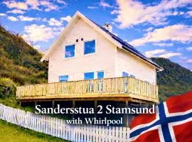 Sandersstua 2, luxury family villa with private whirlpool in Stamsund