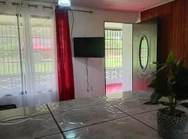 Cabaña cielo celeste