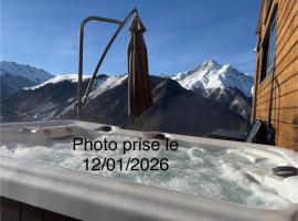 Grailhen में, होटल Tiny House tout confort au cœur des Pyrénées calme, vue et détente