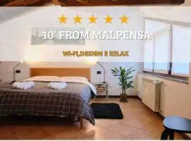 10' from Malpensa & Wi-fi gratuito- Free Parking