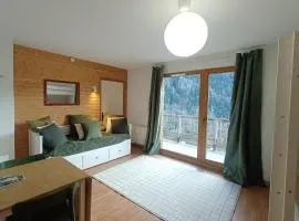 Cosy Studio for 4 Residence with Pool & 3 Valleys Access