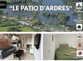 Le Patio d'Ardres - Lac, gare & extérieur privatif, hotel v destinaci Ardres