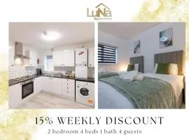 Comfortable 2BR Home with 4 Beds 1 Bath Sleeps 4