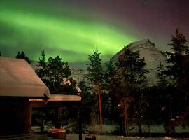 Fossmo में, होटल Modern cottage in Skibotn