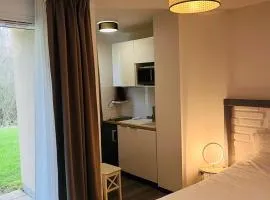 Appartement standing avec terrasse près de Honfleur parking et piscine