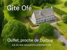 Gîte Ôfé, Hotel in Ouffet
