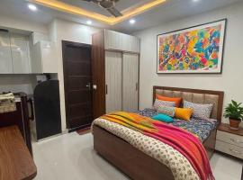 The GoldLeaf in South Delhi、ニューデリーの自炊式の宿泊施設