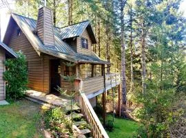 Coastal Cabin above the Clouds