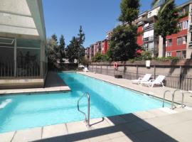 Estadio NAcional con Parking, hotel a Santiago