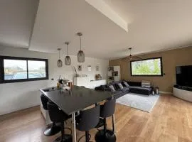 Maison moderne piscine et jacuzzi