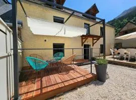 Spacieuse maison de vacances près d'Aragnouet avec jardin