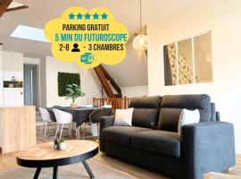 Parenth&egrave;se Poitevine - Maison 3 chambres &agrave; 5 min du Futuroscope, vilă din Jaunay-Clan