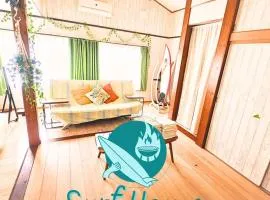 BBQ on the terrace, 5-minute walk to the sea, private surf house