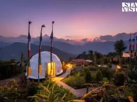 StayVista at The Stargazer with Mountain Views, Bonfire, Lawn