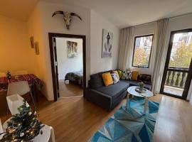 Best location in Bansko - two sleeping rooms, Hotel in Bŭnzareto