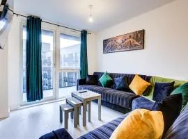 2-Bed 2-Bath Flat - Free Parking - Elizabeth Line