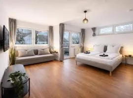 Stilvolles Studio für bis zu 6 Gäste - Balkon & Parkplatz