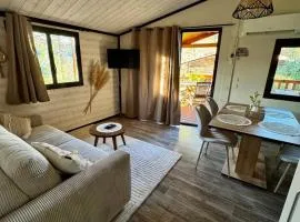 Chalet confort premium climatisé avec piscine