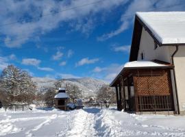 모크라 고라에 위치한 수영장이 있는 호텔 Apartman Petar