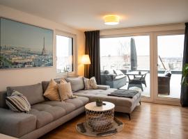 Gästehaus Stoll - 3 Schlafzimmer, nahe Flughafen & Messe, hotell i Filderstadt