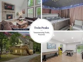 Twin Chalet - 6 BDs Hot Tub Game Area and more