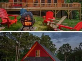 Two Modern Cabins Retreat Near Asheville