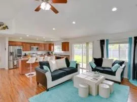 4 Bed, 2 Bath Home with Fire Pit Close to Beach