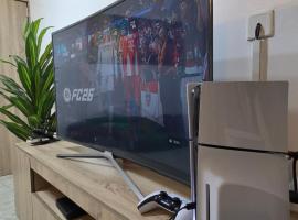 BDA Apartments - 1 Bed & Parlor with PlayStation 5, Steady Light, Fast Internet, Self Check-in, Mini Bar, Daily Housekeeping, Laundry Service, hotel u gradu Wupa