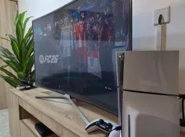 1 Bedroom & Parlor with PlayStation 5, Steady Light, Daily Housekeeping, Fast Internet, Self Check-in, Mini Bar, Laundry Service