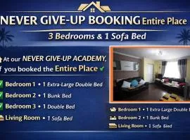 Never Give-Up Academy Stay - Where Comfort Meets Care
