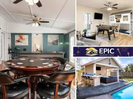 Houston Escape Heated Pool Cabana & Game Room