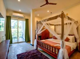 Hotel Dimaru Boutique ,Calangute Beach，卡蘭古特的有停車位的飯店