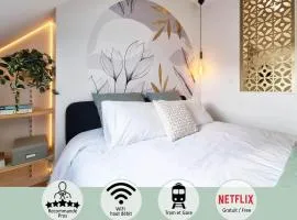 Appartement Hagaki vue panoramique proche gare Netflix