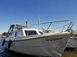 Sleeping on the GilgaBoat!