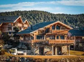 Ferme de Charles sauna et jacuzzi privé vue